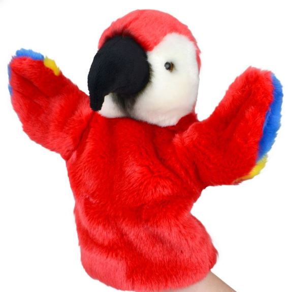 Puppet Red Parrot Lil' Friends