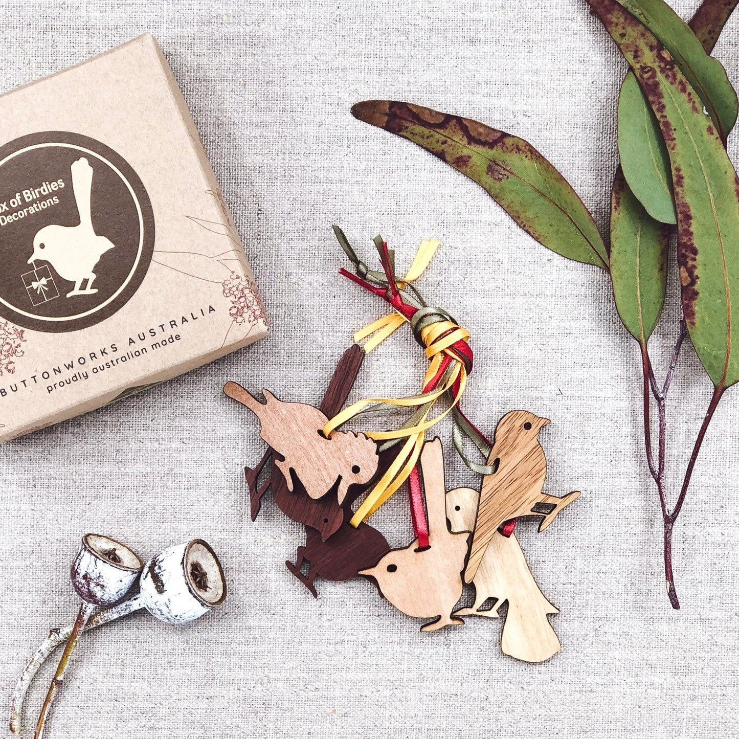 Decoration Australian Birds (Set 6)