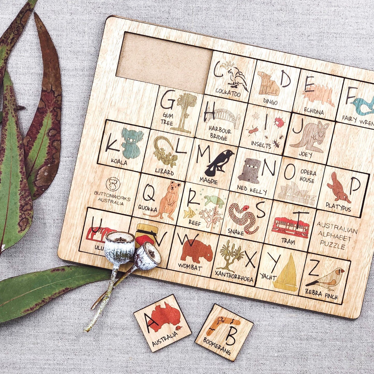 Puzzle Australian Alphabet