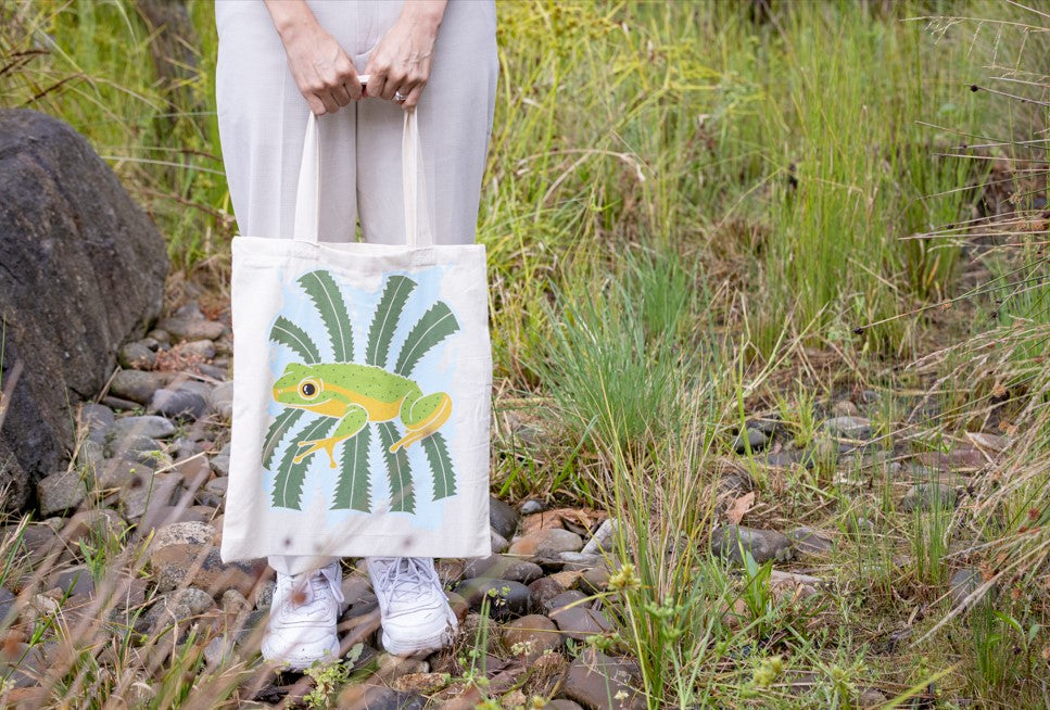 Bag Totes for Wildlife - Spotted Tree Frog