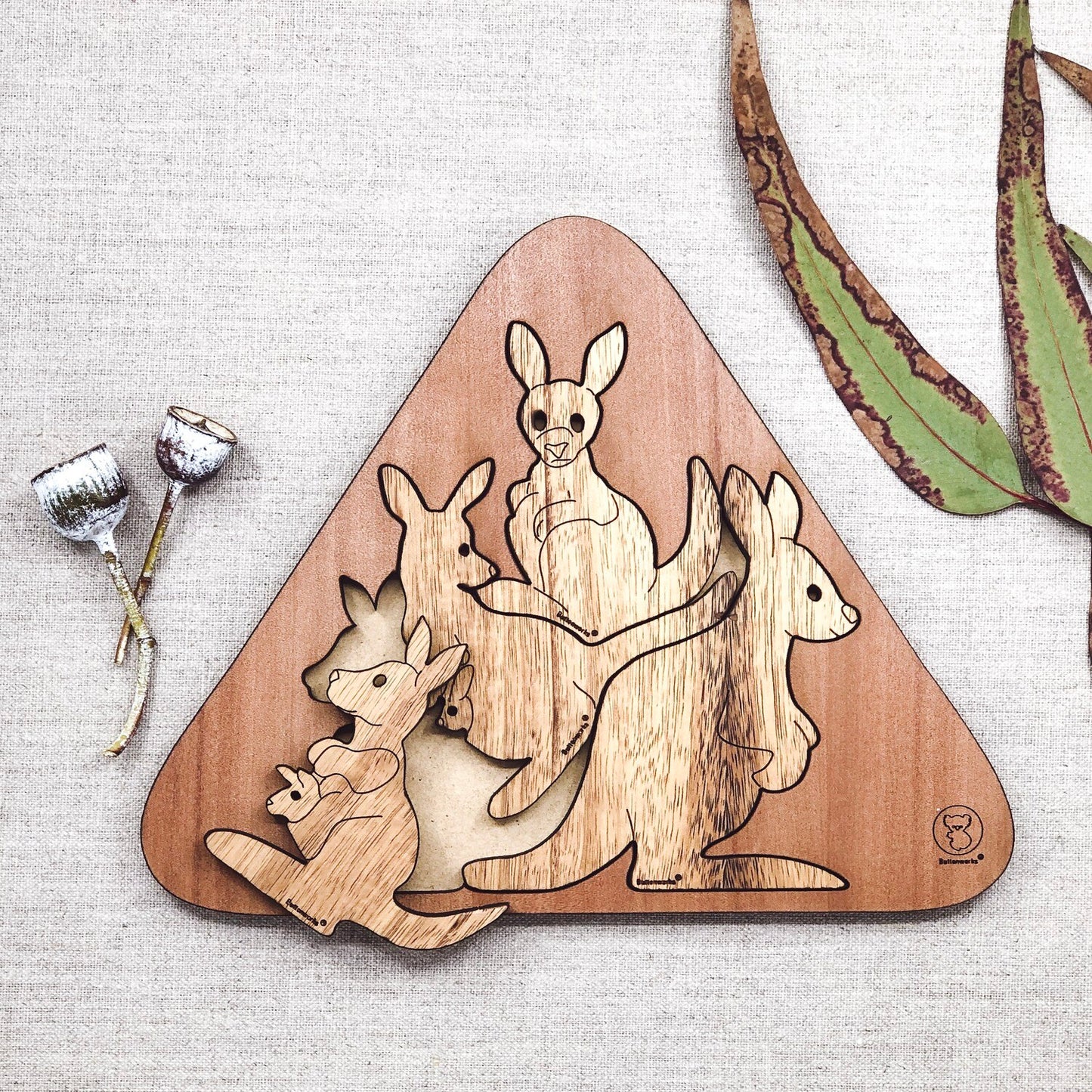 Puzzle Kangaroo Huddle