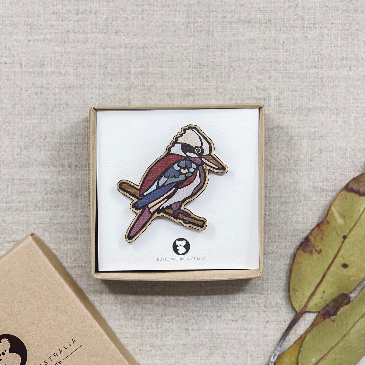 Brooch Kookaburra