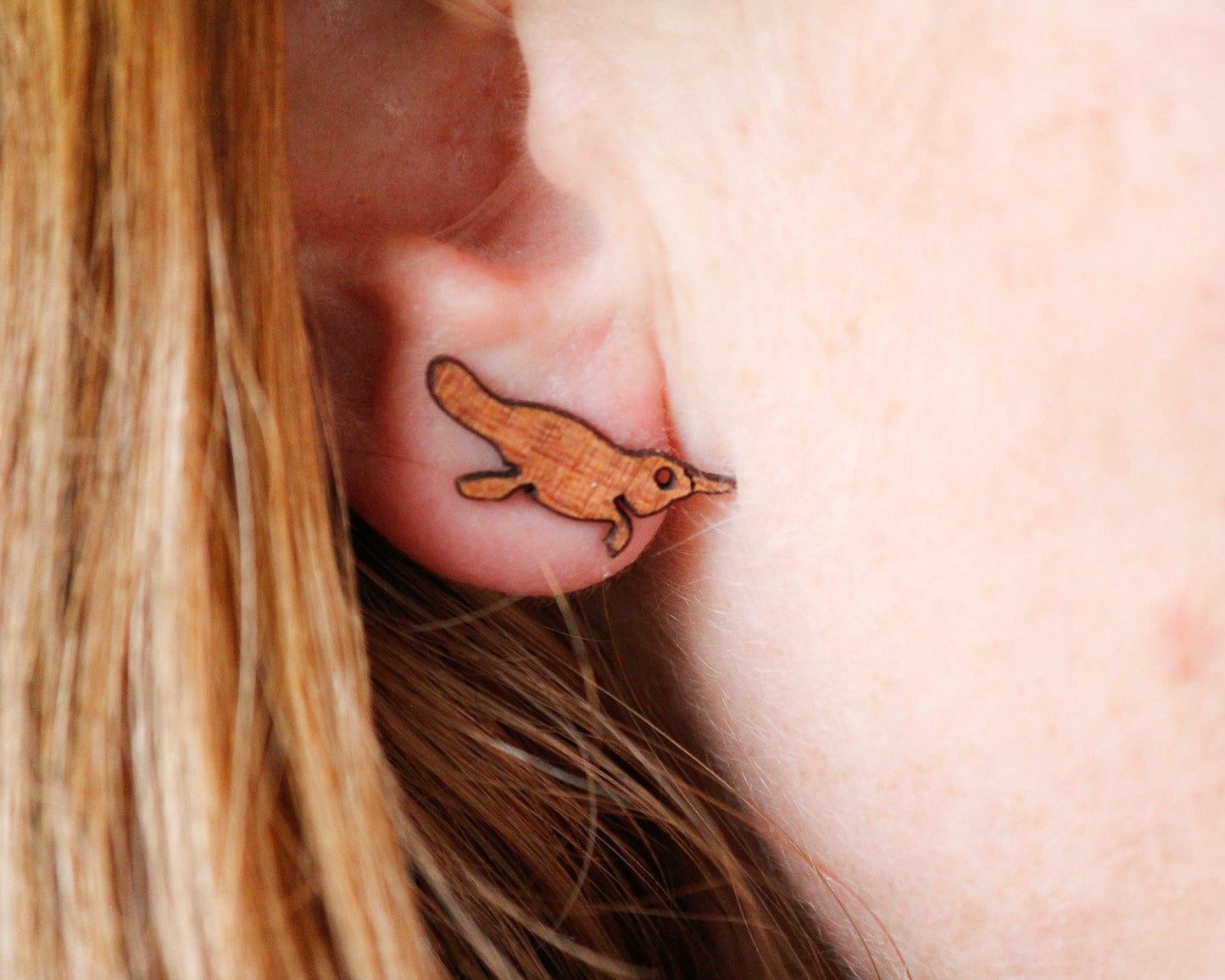 Earrings Platypus (Stud)