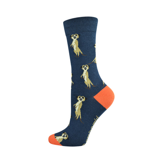 Socks Meerkat Ladies Size 2-8