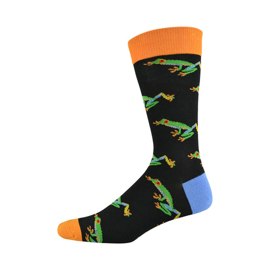 Socks Frog Men's Size 7-11