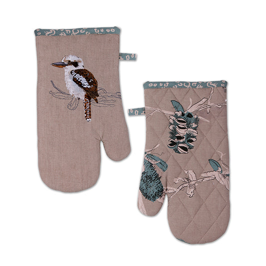 Oven Mitt Kookaburra