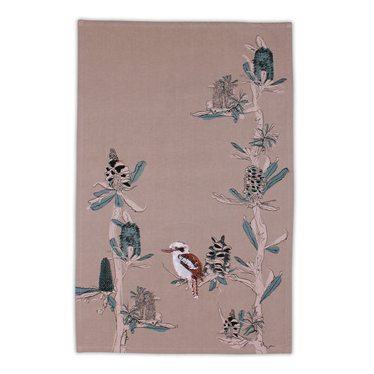 Tea Towel Kookaburra