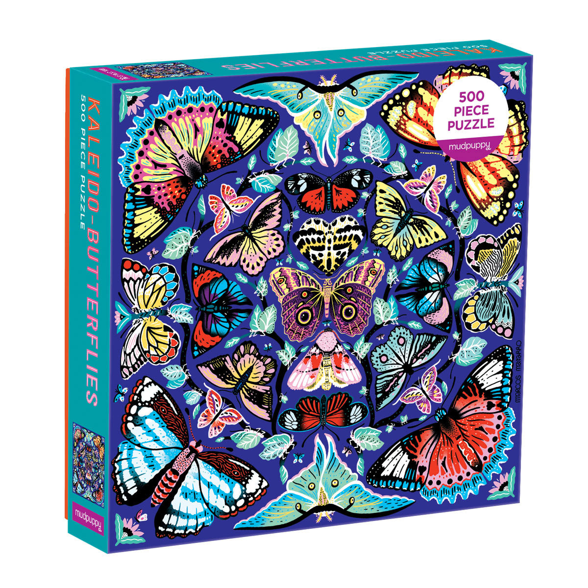 Puzzle Kaleidoscope Butterfly 500 Piece