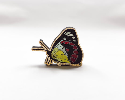 Figurine Butterfly Scarlet Jezebel
