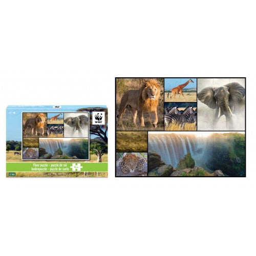 Puzzle African Floor (48 Piece)