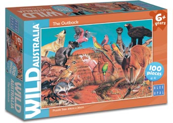 Puzzle Australian Outback (100 Piece)