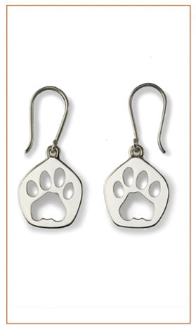 Earrings Tiger Sterling Silver