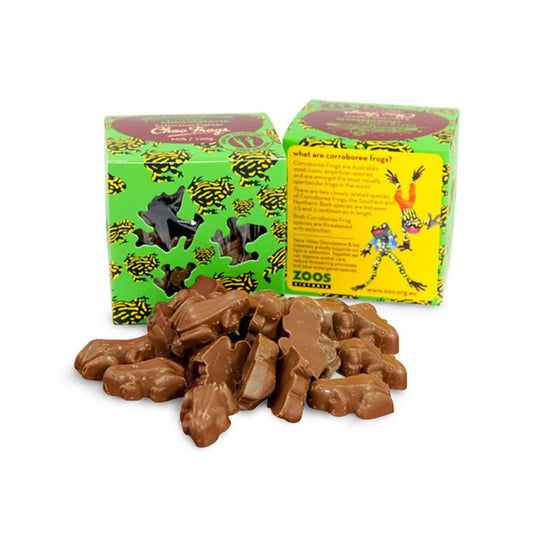 Milk Chocolate Southern Corroboree Frogs 100gm