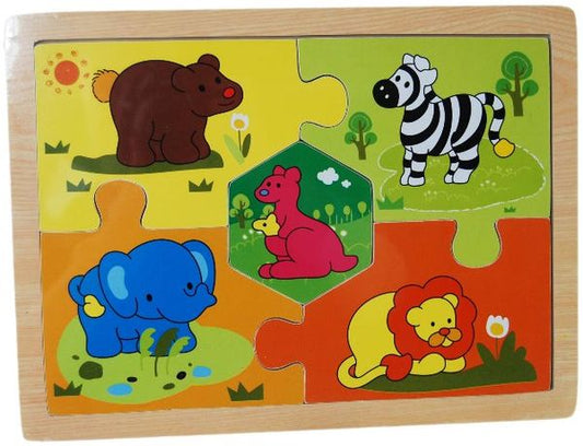 Puzzle Jungle Wooden