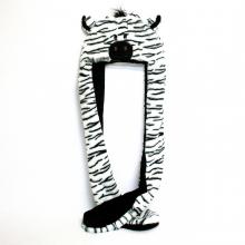 Hat Zebra Paws Plush